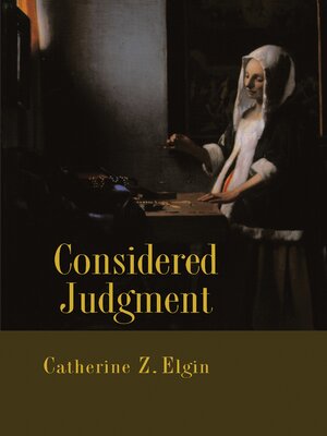 cover image of Considered Judgment